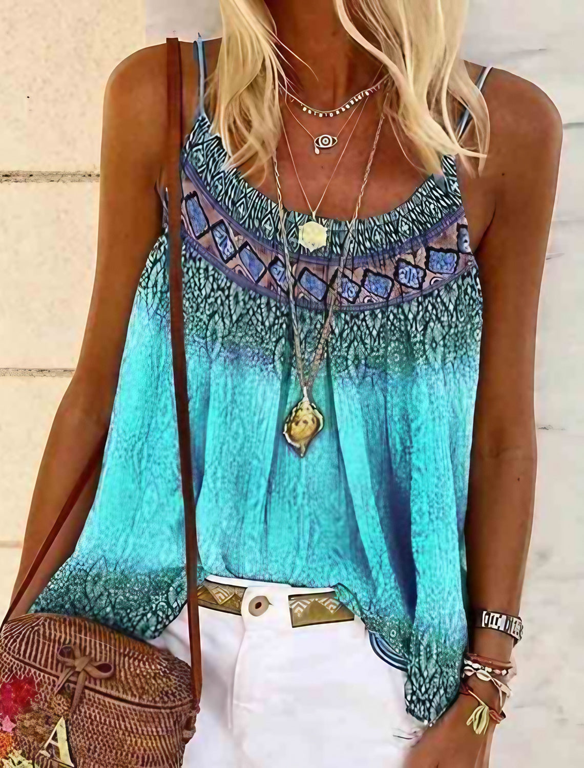 Damen-Tanktop Karina im Bohème-Stil