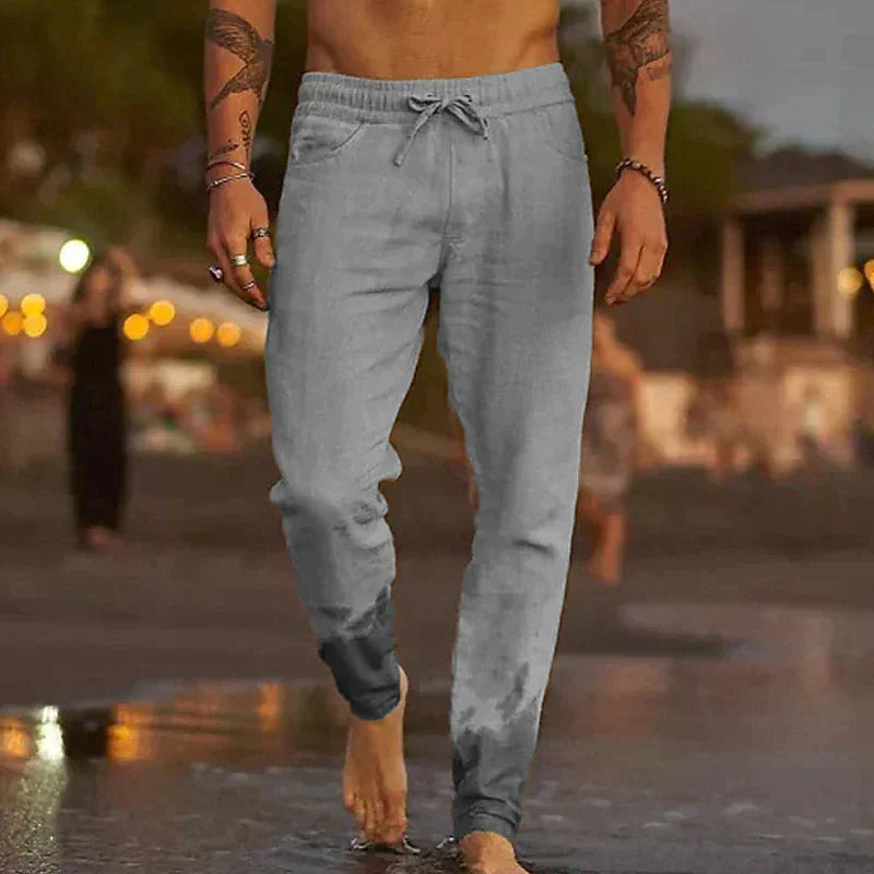 Bequeme und lockere Leinenhose für Männer