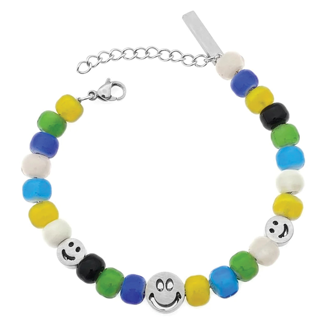 Bracelet Casper Script Lettres Argentées Élégant Malin Imperméable À L Eau Sans Ternissure