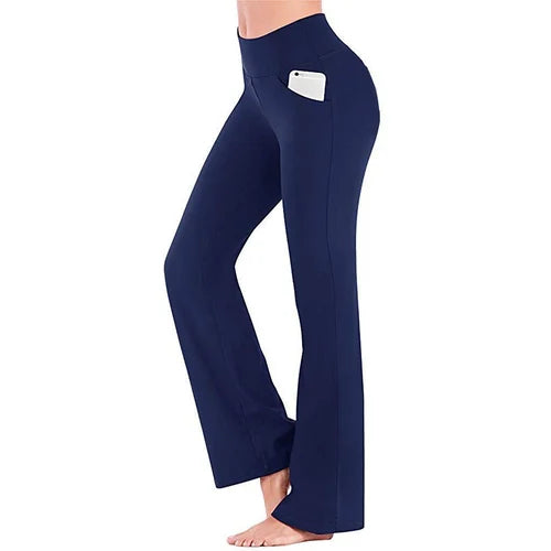 Zoya Damen Yogahose mit hoher Taille