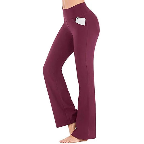 Zoya Damen Yogahose mit hoher Taille