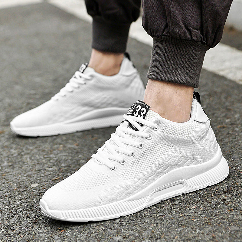 Bequeme Herren-Sneaker mit erhöhter Sohle
