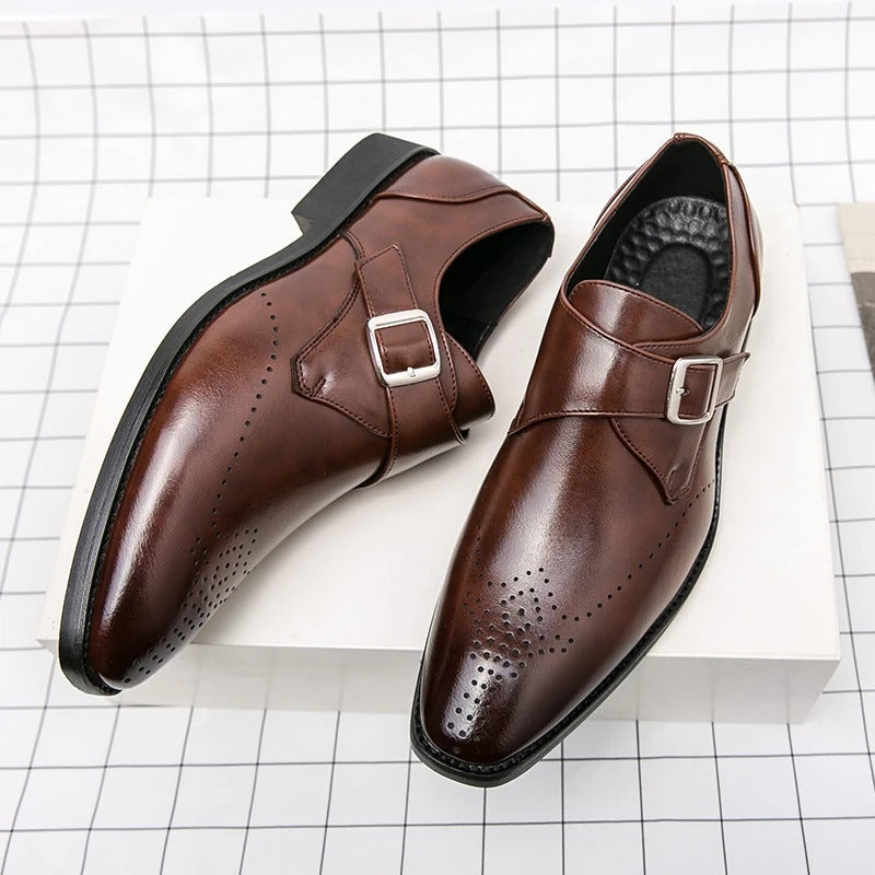 Edle Herren Lederschuhe für Anzüge