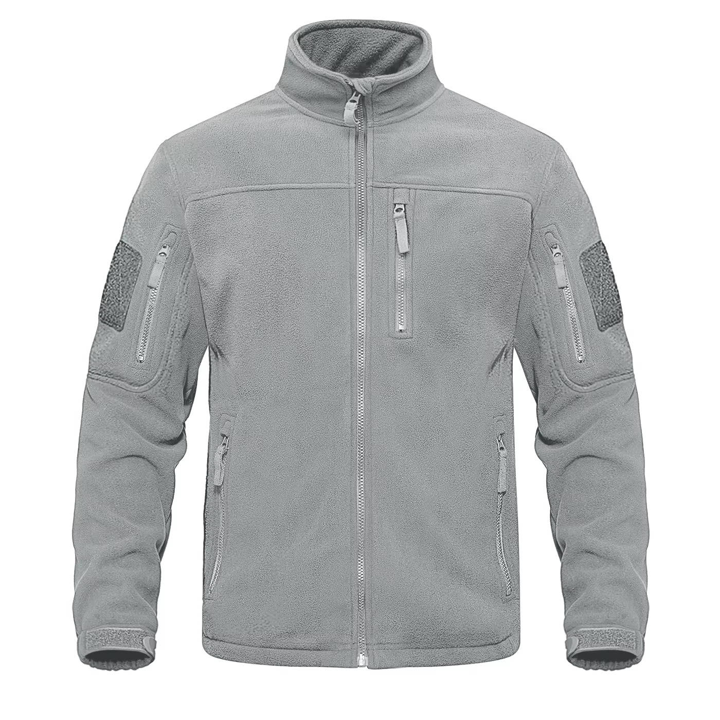 Veste Polaire Homme Zip Complet Chaude Et Légère Pour Quotidien Et Activités Extérieures Confort