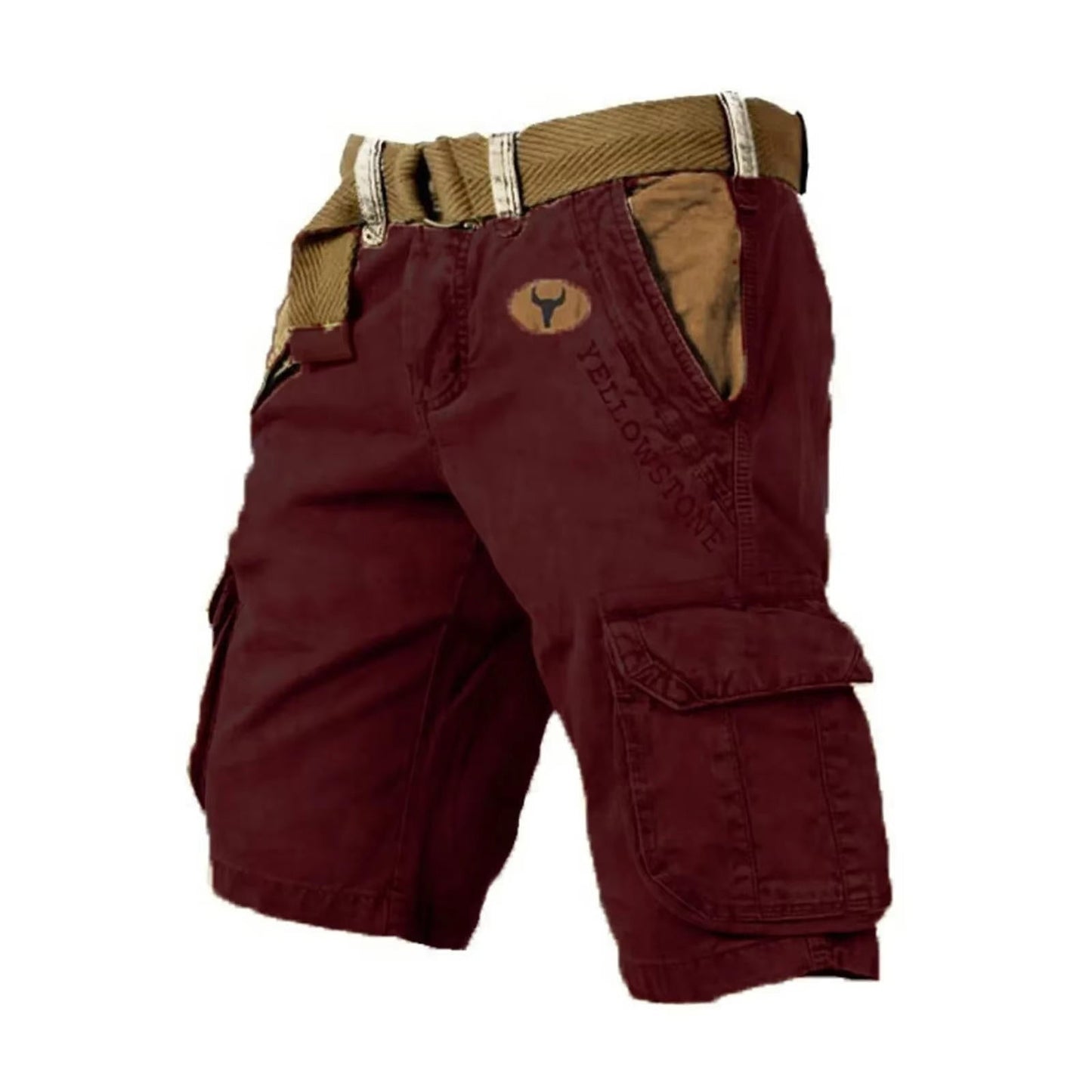 Shorts Cargo Multifonctionnels Pour Homme Avec Six Poches Pour Voyage Plein Air Et Vie Quotidienne