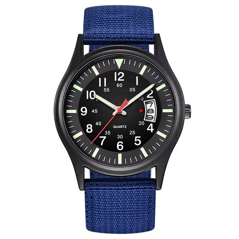 Montre Quartz Militaire Tactique Résistante Étanche Verre Minéral Pour Aventure Plein Air