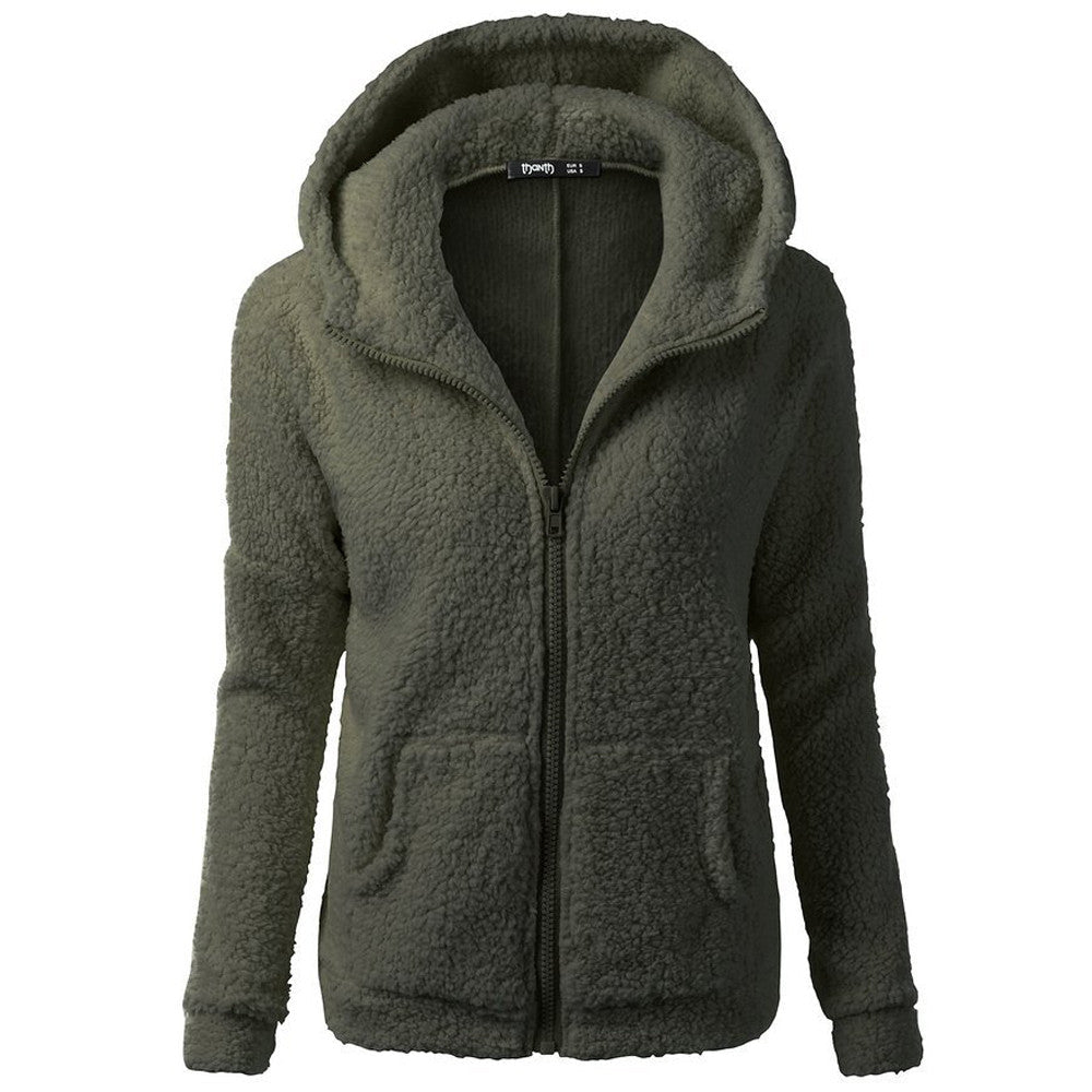 Baumwoll-Kapuzenpullover Lysandrae: Praktisch & bequem