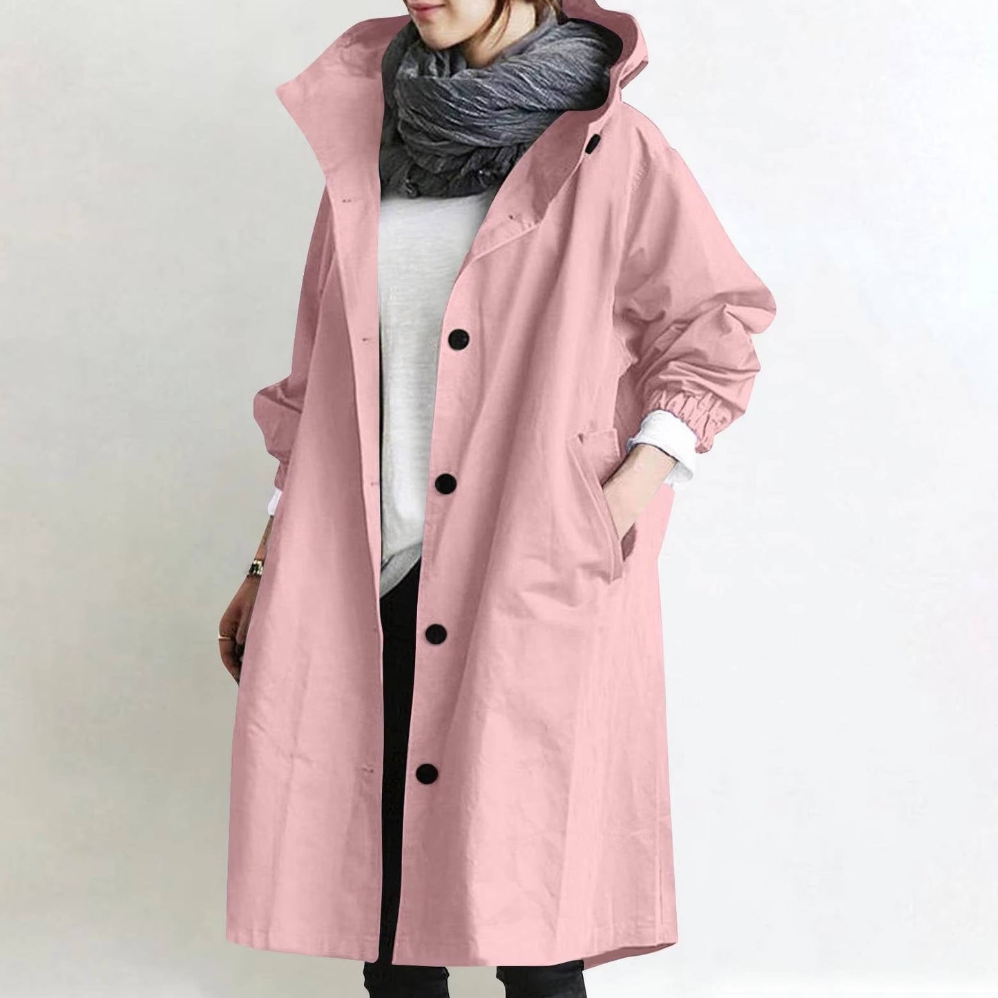 Manteau Trench Imperméable Oversize Pour Femmes Amawinc Confort Ultra Sec Et Coupe Moderne Flatteuse
