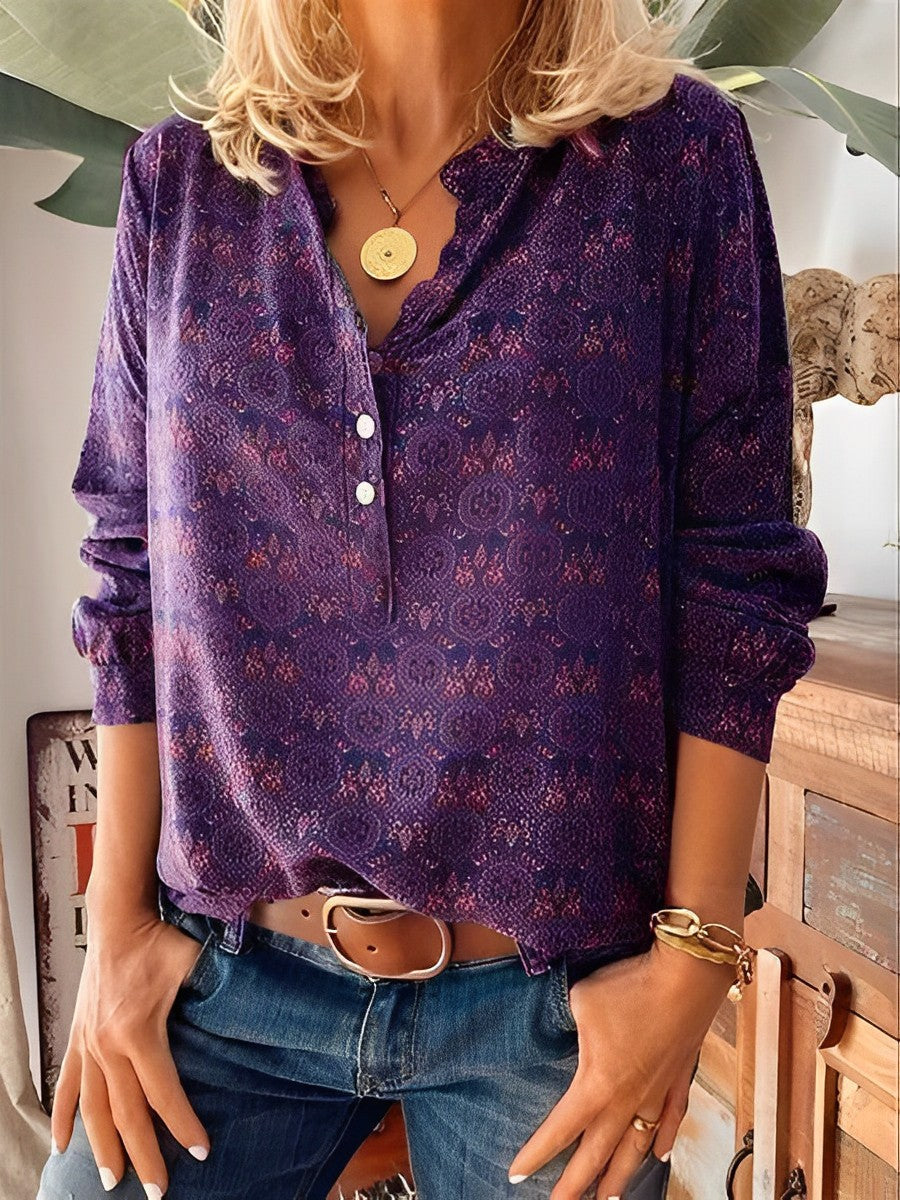 Adelinde: Vintage Summer Blouse