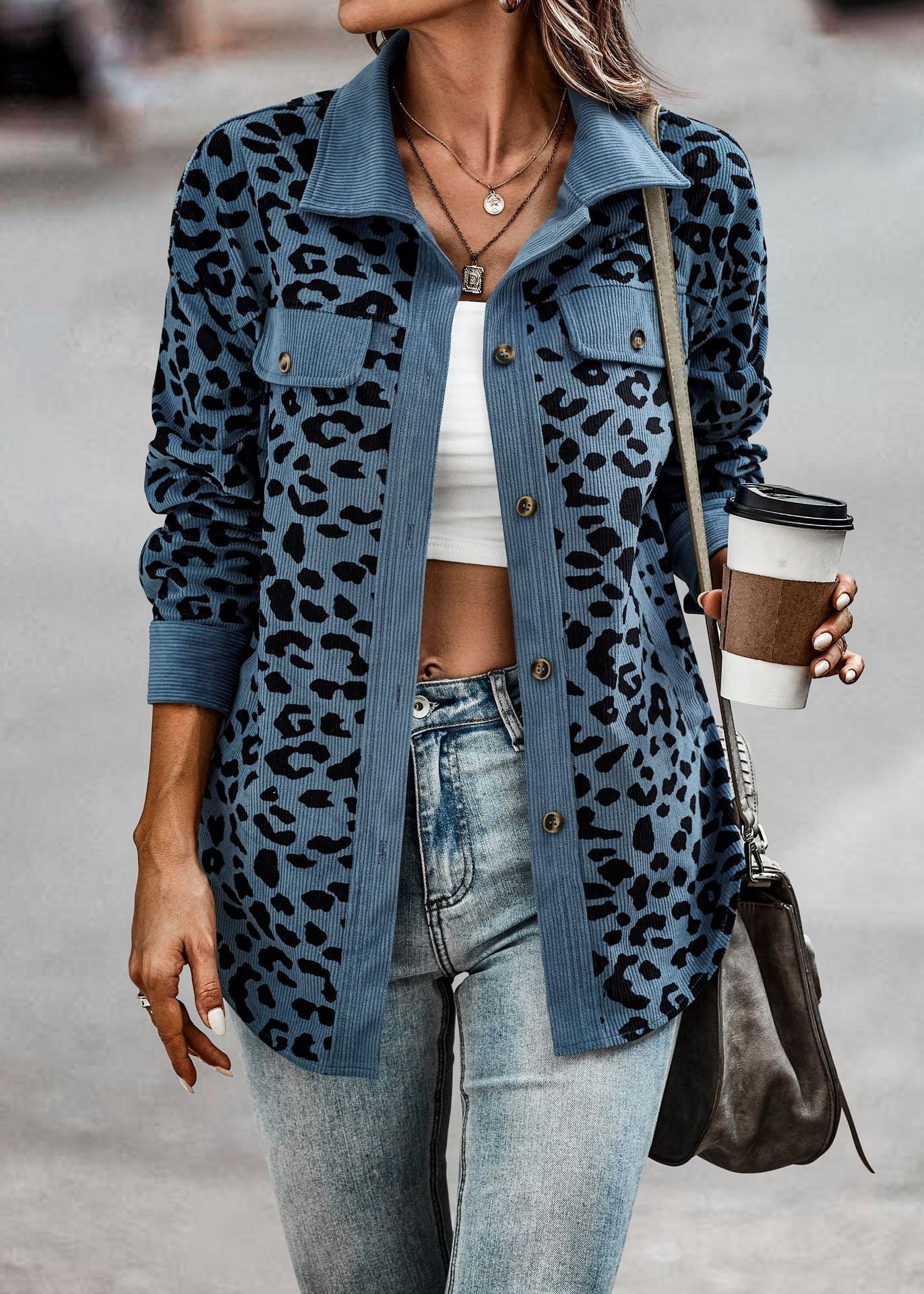Yuria Dschungel Chic Leopard Jacket