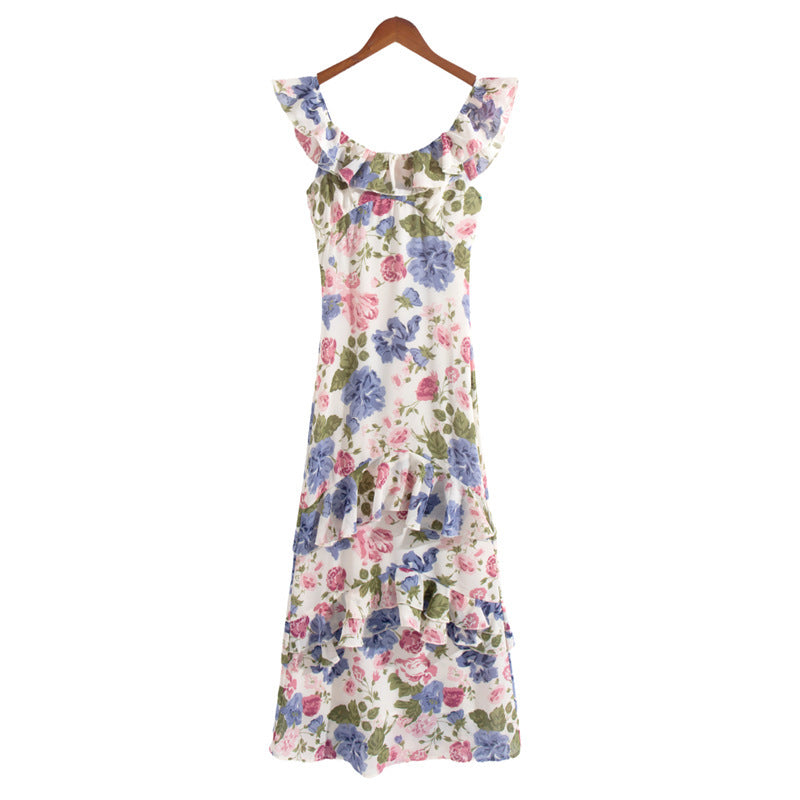 Fudus Langes Blumenkleid