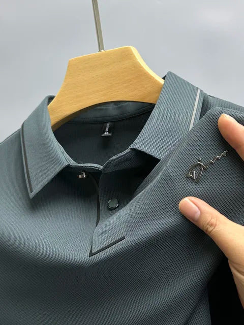 Elias Men's Polo Shirt: Classic Polo Shirt with Collar in Many Colors
