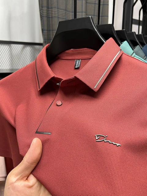 Elias Men's Polo Shirt: Classic Polo Shirt with Collar in Many Colors