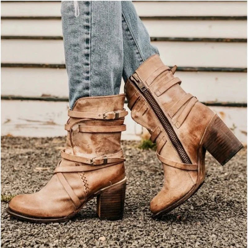 Elegante orthopädische Damen-Stiefel für optimalen Komfort
