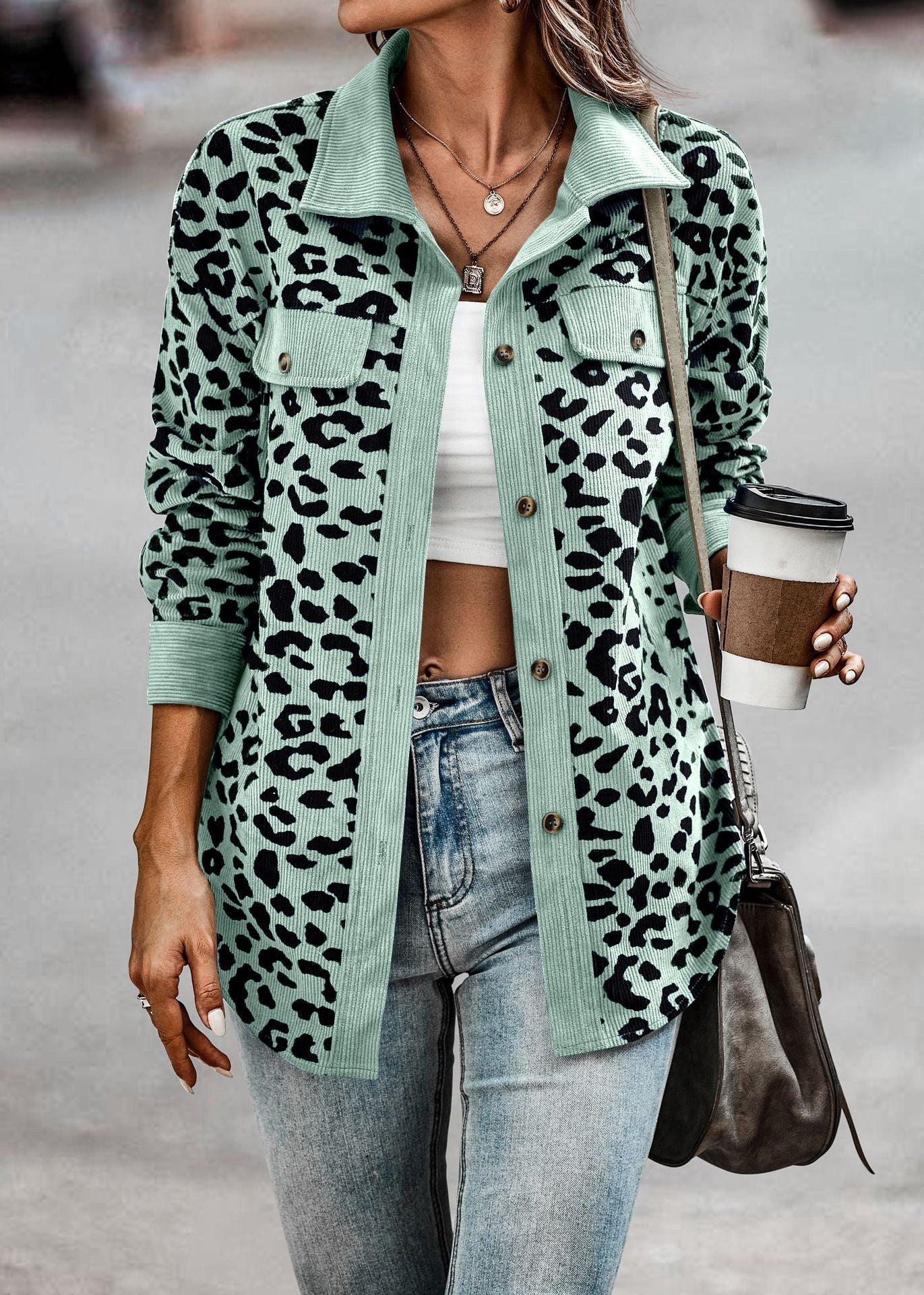 Yuria Dschungel Chic Leopard Jacket