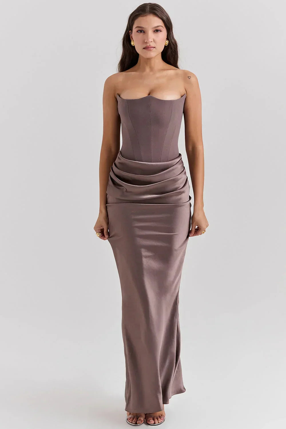 Ivory Rosalind Maxi Dress