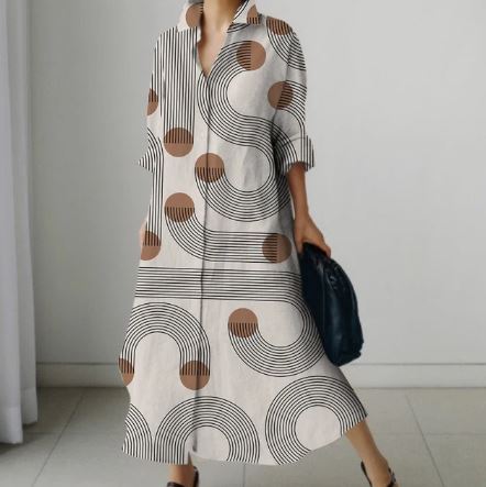 Damen-Hemdkleid Julia: Elegant und stilvoll