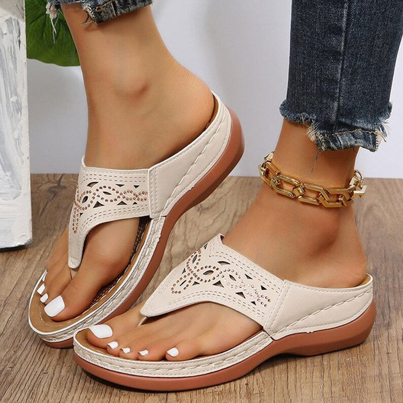 JUNIA – bequeme, orthopädische Sandalen