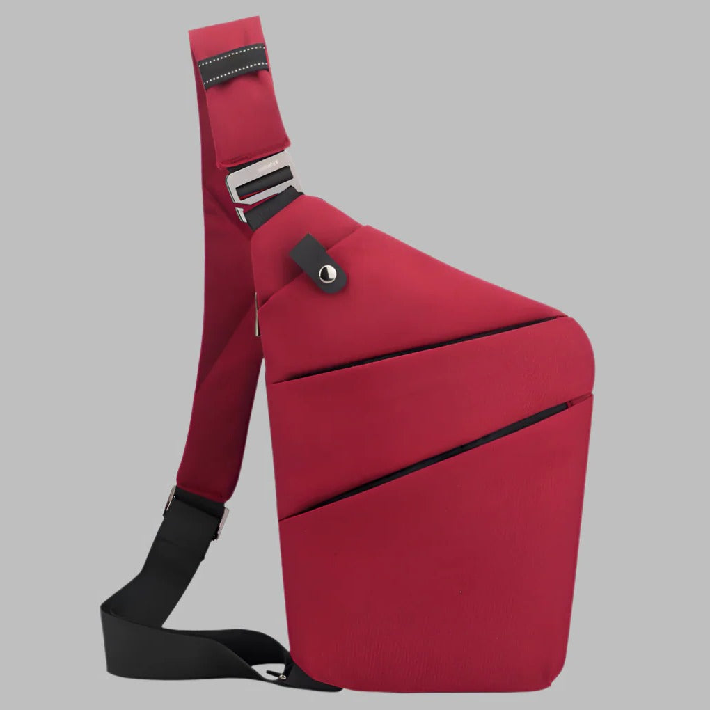 Sac Bandoulière Imperméable Anti Vol Avec Rangement Sécurisé Pour Déplacements Quotidiens Et Voyage