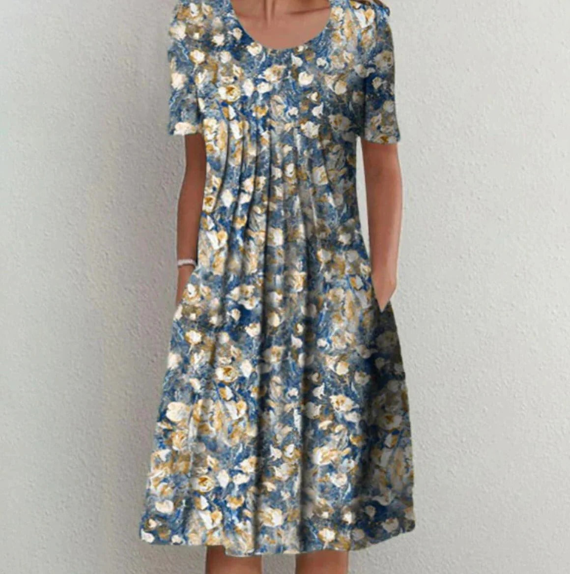 Robe D'Été Imprimée Pour Femme Léger Et Chic Amawinc Idéale Pour Journées Chaudes Et Soirées Décontractées