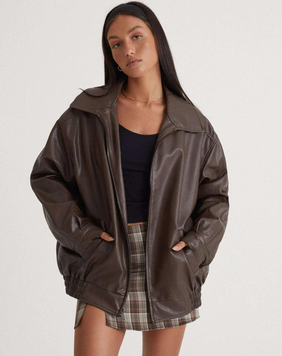 Veste Oversize Zippée Femme Confortable Coupe Décontractée Pour Le Quotidien Moderne