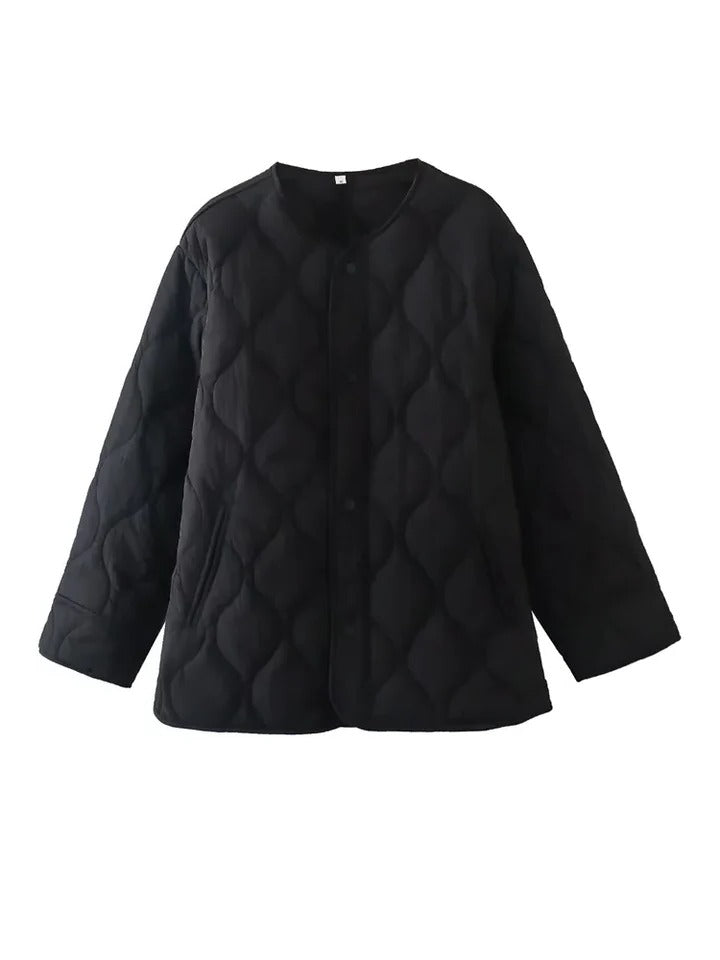 Veste D'Hiver Décontractée À Coupe Ample Pour Le Quotidien Chaude Et Confortable Et Polyvalente