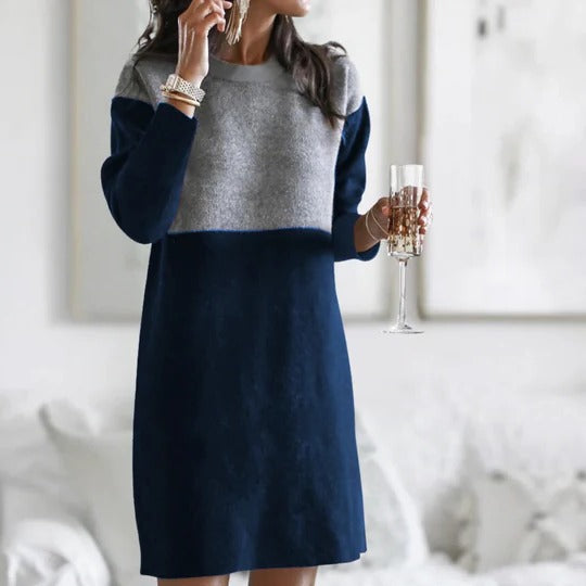 Robe D Hiver Pour Femme Amawinc Robe Longue Manche Longue Silhouette Décontractée Professionnelle Pour Bureau Sorties