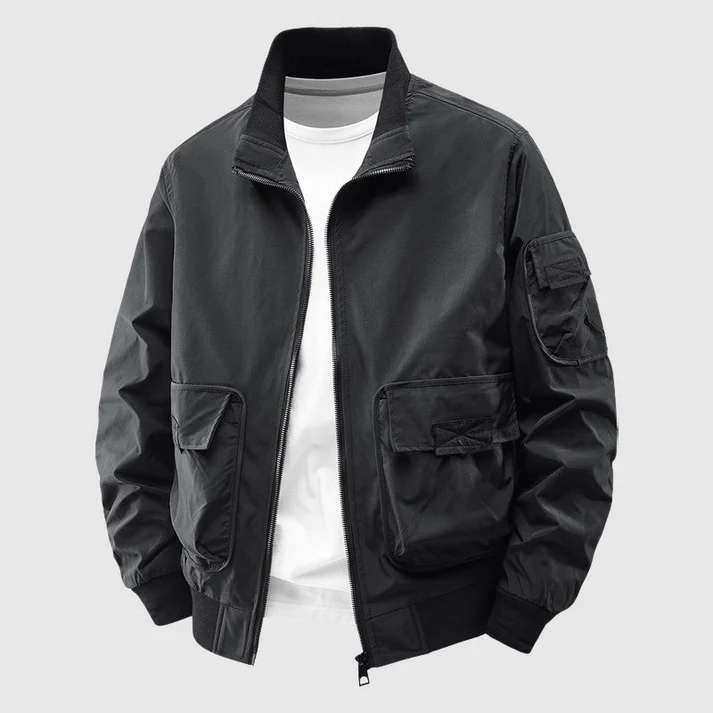 Veste Bomber Utilitaire Frontline Pour Hommes Lourde Résistance À L Abrasion Avec Poches Profondes Renforcées