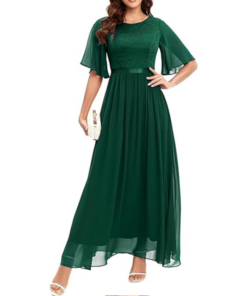 Abendkleid Isabella mit Spitze von Fudus
