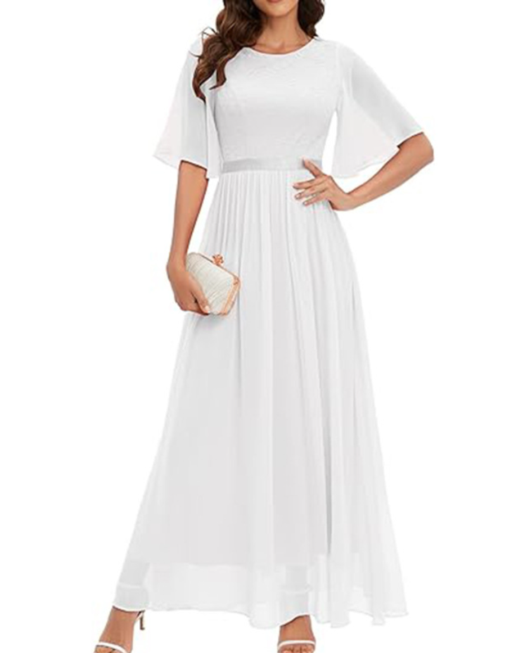 Abendkleid Isabella mit Spitze von Fudus