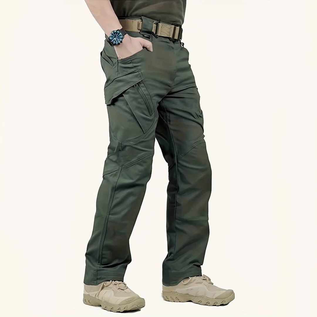 Pantalon Cargo Tactique Homme Durable Imperméable Poches Renforcées Pour Plein Air Travail Amawinc