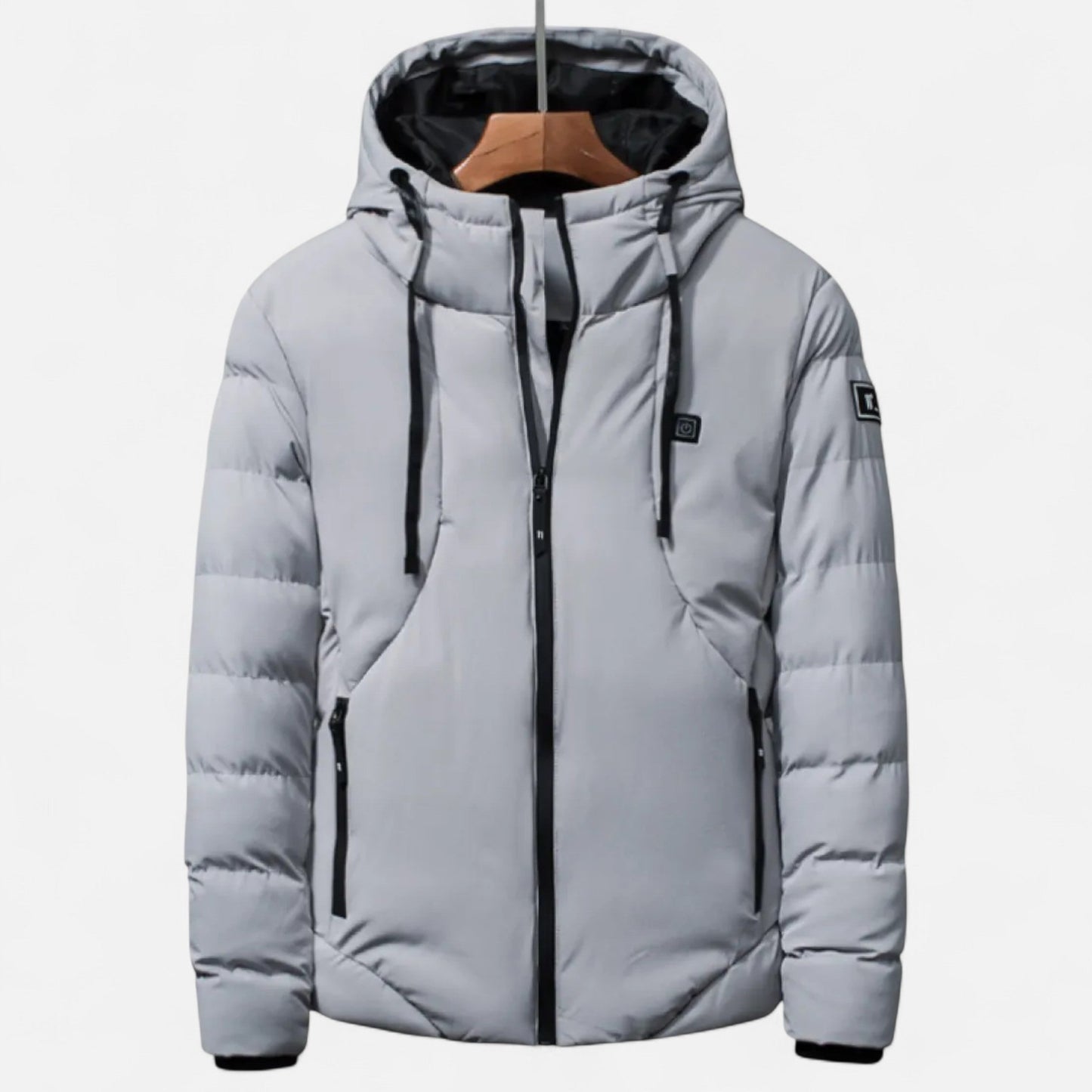 Veste D’Hiver Pour Homme Andrew Amawinc Outdoor Capuche Isolante Puffer Heavy Duty Pour Temps Froid Et Neige