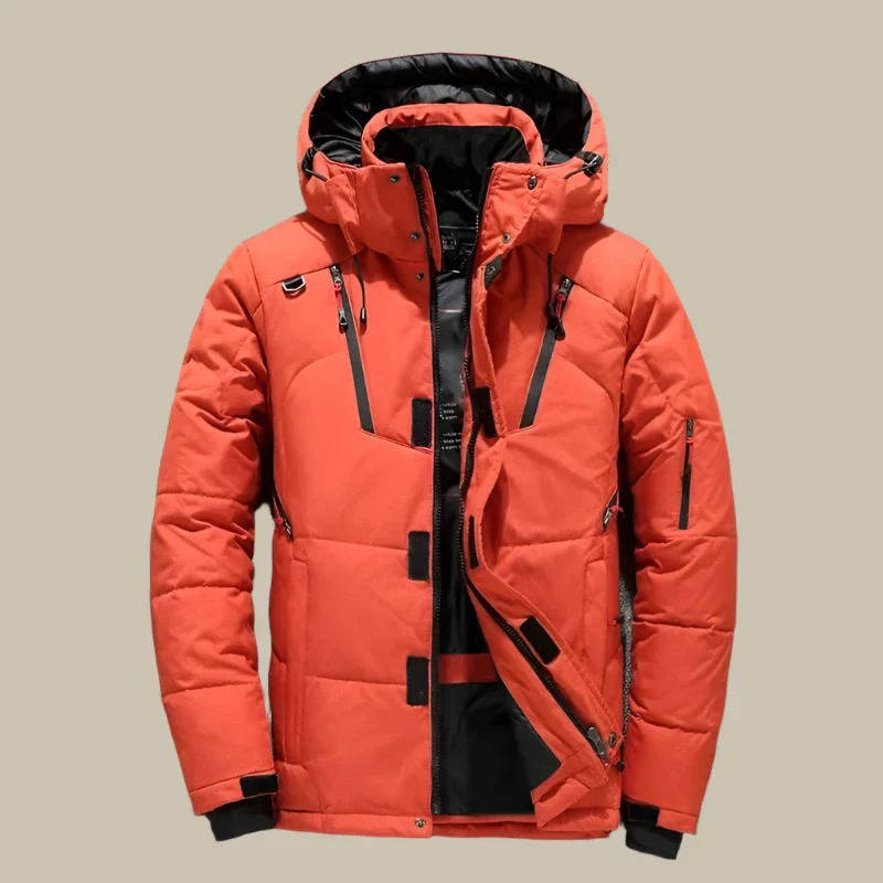 Veste Isolante Pour Hiver Avec Capuche Amawinc Pour Sorties En Temps Froid Mouvement Libre Et Chaude