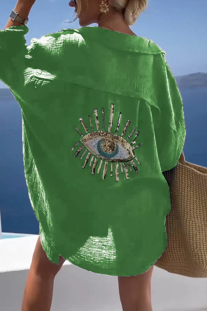Baumwoll-Shirt von Fudus in Übergröße