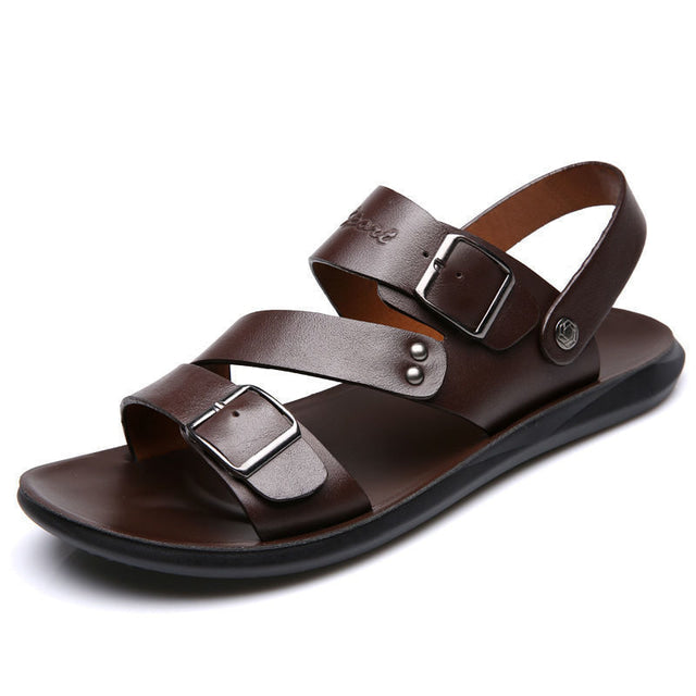 Bequeme Sommersandalen mit verstellbaren Riemen - Raimundo