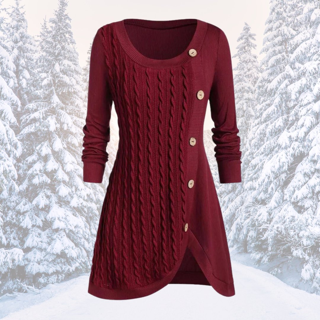 Elegantes und warmes Pulloverkleid von Arlene