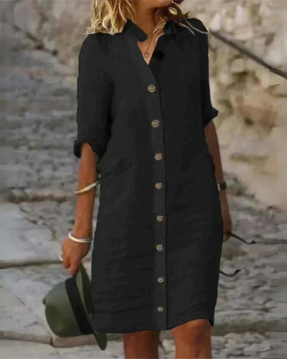 Lunara: Ein verspieltes Hemdblusenkleid