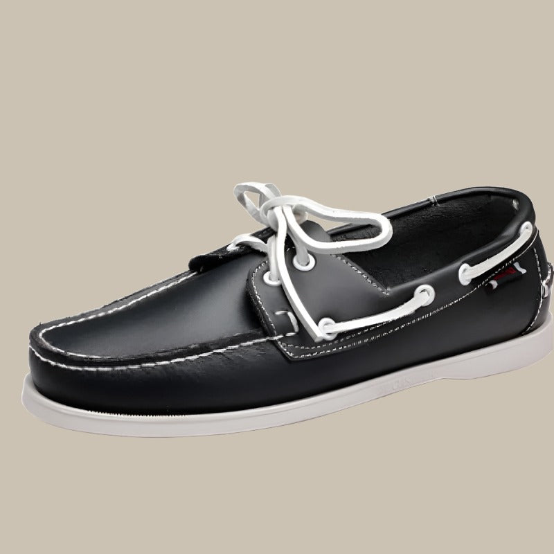 Edle Herren-Loafer mit Schnürung und ergonomischer Sohle