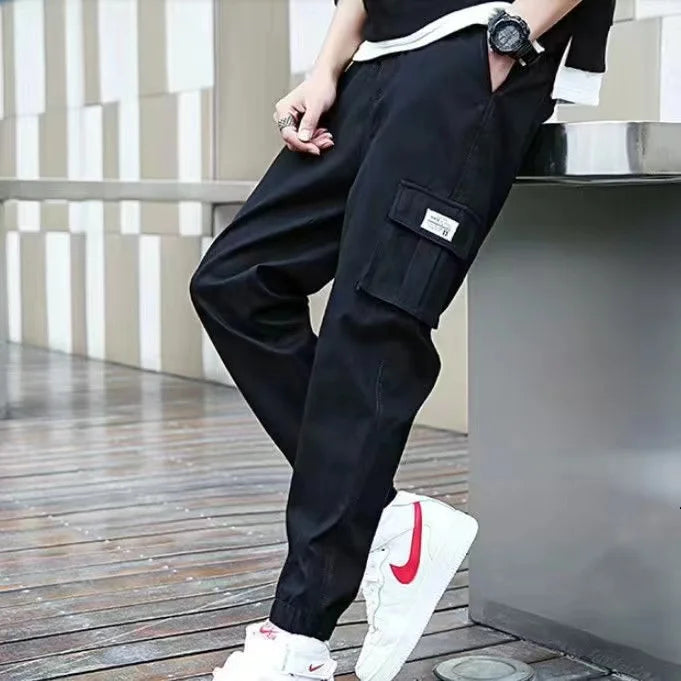 Pantalon Cargo Large Pour Homme Hip Hop Streetwear Confort Quotidien Mode Urbaine
