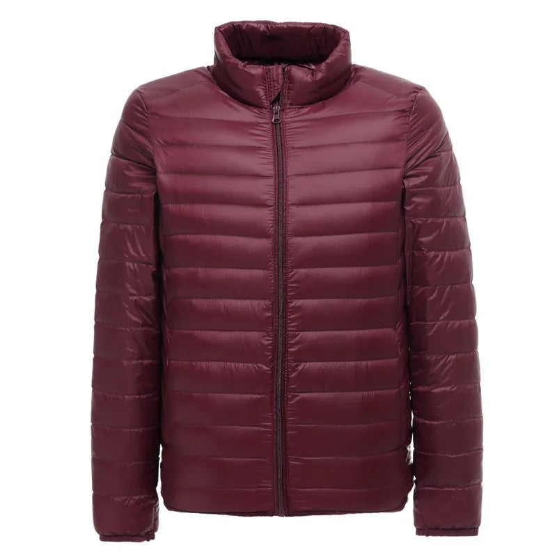 Amawinc Nathan Homme Veste Matelassée Légère Imperméable Compacte Pour Plein Air Hiver