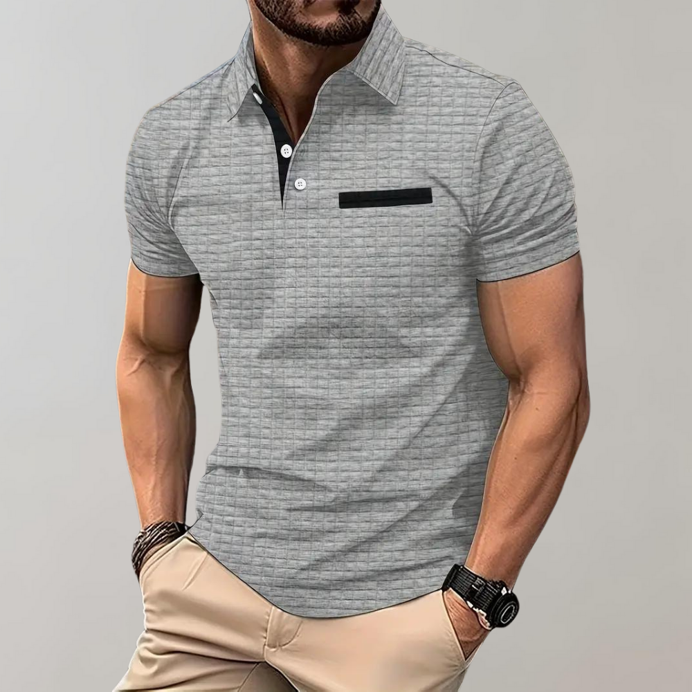 Klassisches, bequemes & vielseitiges Poloshirt für Herren von Pieter