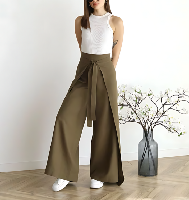 Zhoëy – Elegante Leinenhose: Mühelose Eleganz