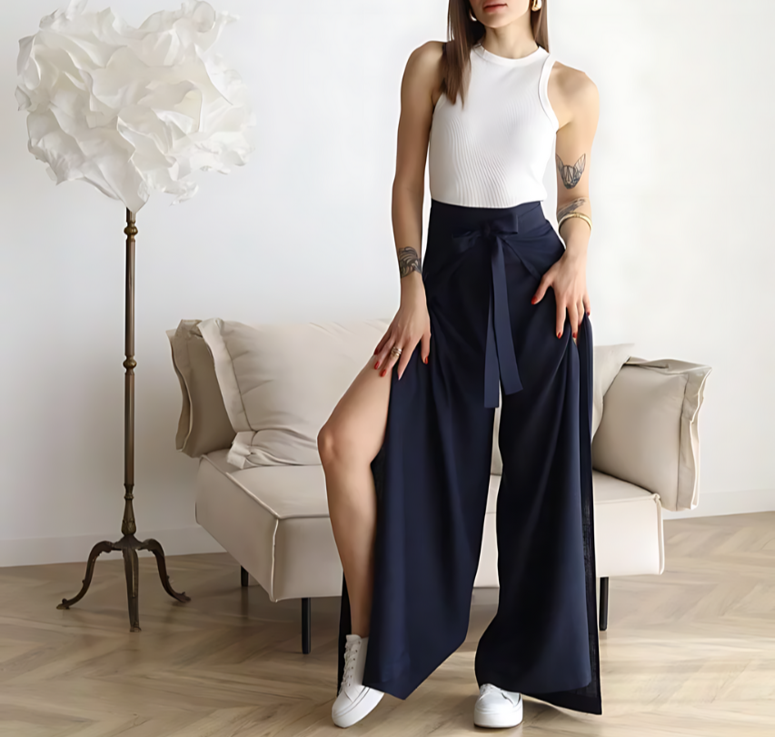 Zhoëy – Elegante Leinenhose: Mühelose Eleganz