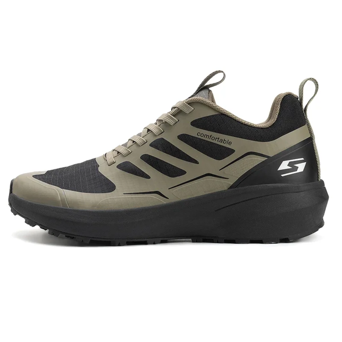 Herren Wanderschuhe mit bequemer Fußgewölbestütze