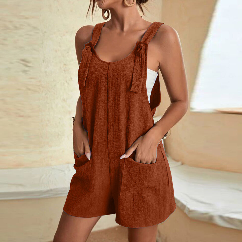 Aldona Jumpsuit ohne Ärmel