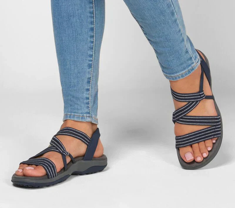 Elegante, orthopädische Damen-Sandalen Samantha: Komfort und Halt vereint