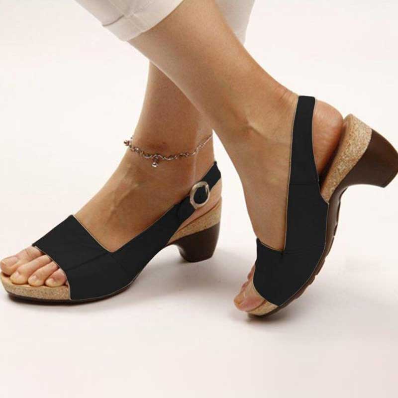 Jolene - Orthopädische Sandaletten mit Absatz
