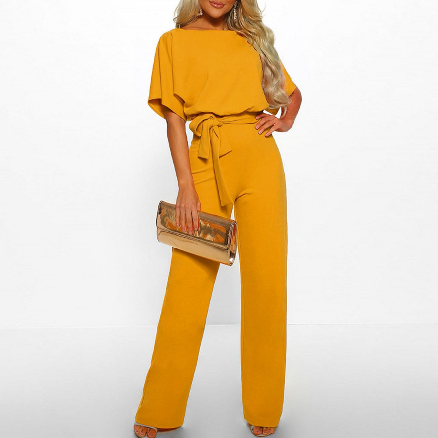 Selene Combinaison Été Pour Femme À Jambes Larges Confortable Et Élégante Pour Sortie