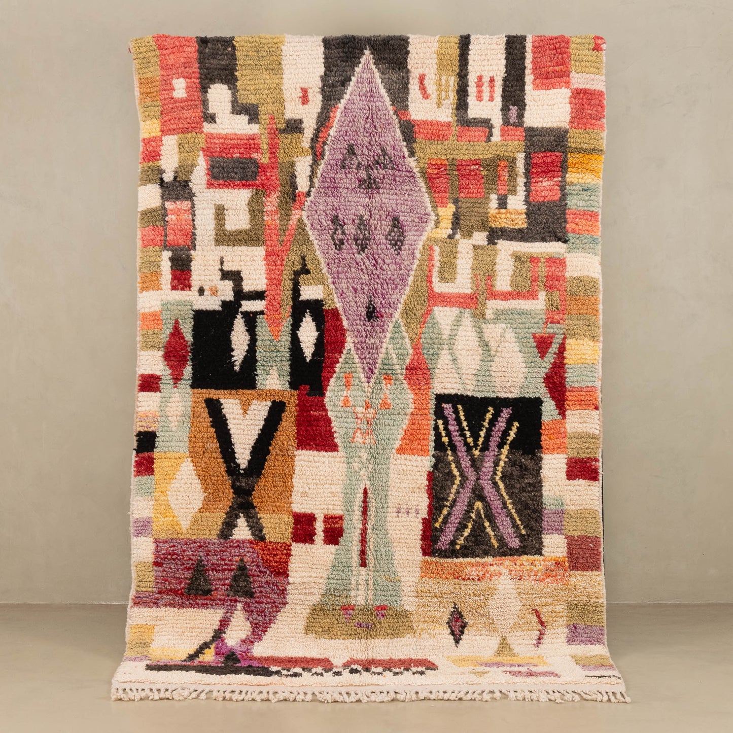 Smara - vintage boujad rug - Amawinc