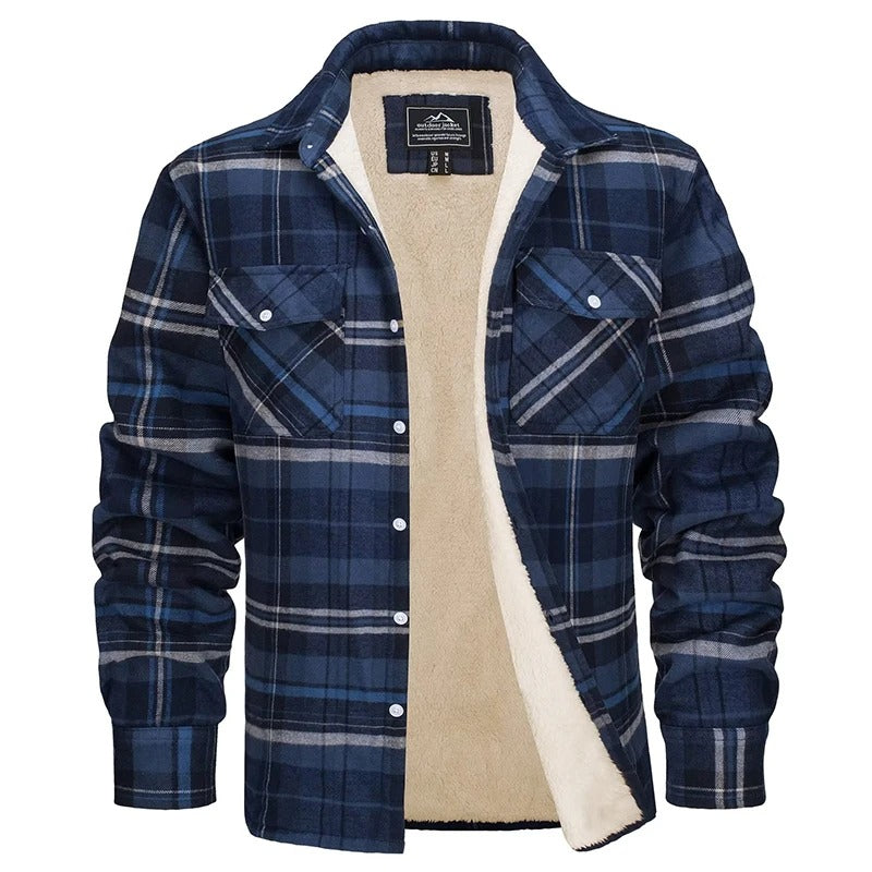 Herrenjacke Leon im Karomuster